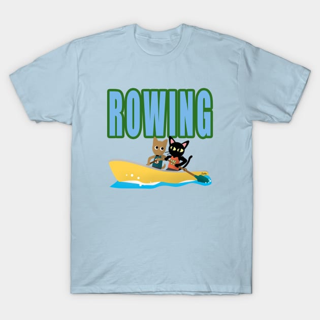 Rowing T-Shirt by BATKEI